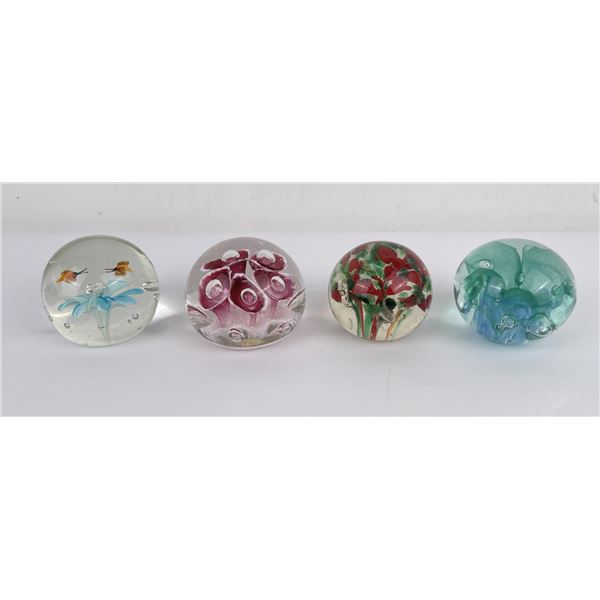 Art Glass Paperweight Lot