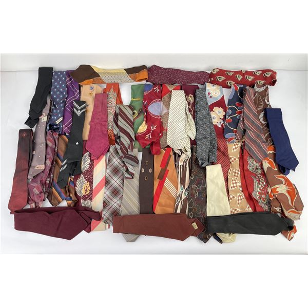 Vintage Men's Necktie Lot