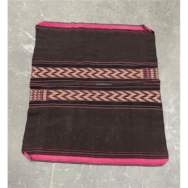 Vintage Mid Century Weaving Bolivian Awayo