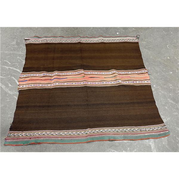 Vintage Mid Century Weaving Bolivian Awayo