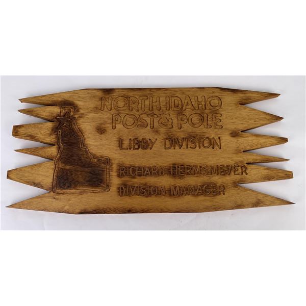 North Idaho Post and Pole Manager Montana Sign