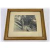 Image 1 : Antique Hand Tinted Photo Sunshine and Shadows