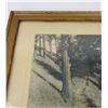 Image 2 : Antique Hand Tinted Photo Sunshine and Shadows