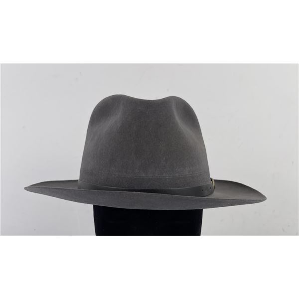 Vintage Stetson Stetsonian Fedora Hat 7 3/8