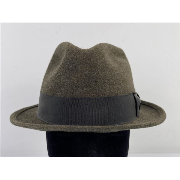 Vintage Morfelt Wool Fedora Hat Size 7 1/8