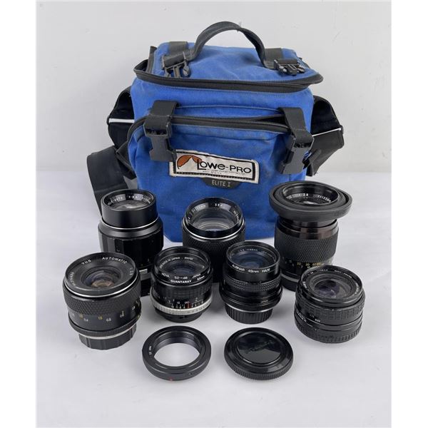 Vintage 35mm SLR Camera Lenses