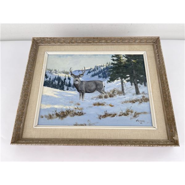 Leslie Hamilton (Les) Peters Montana Mule Deer
