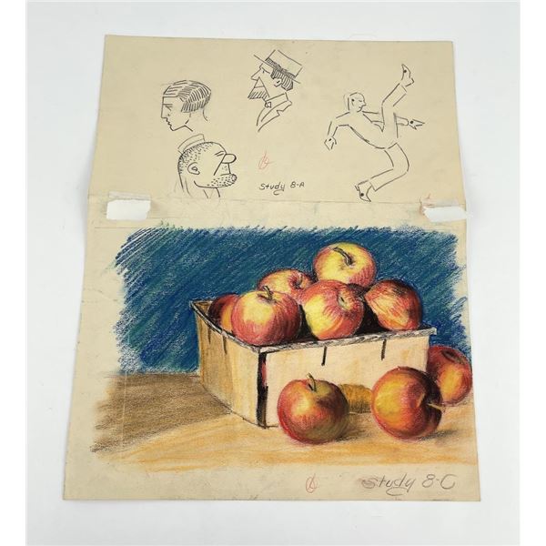 Shorty Shope Cowboy Artist Pencil Drawing