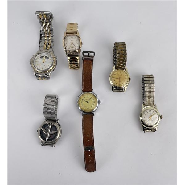 Group of Vintage Mens Watches