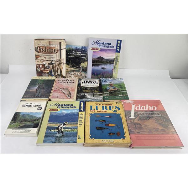 Group of Fishing and History Book