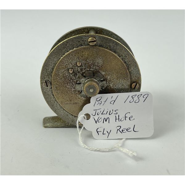 1889 Julius Vom Hofe Fly Fishing Reel
