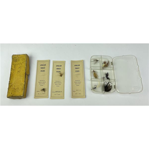 Group of Antique Fishing Flies