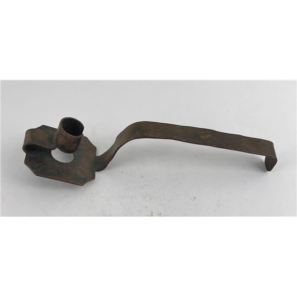 Antique Butte Montana Copper Candlestick
