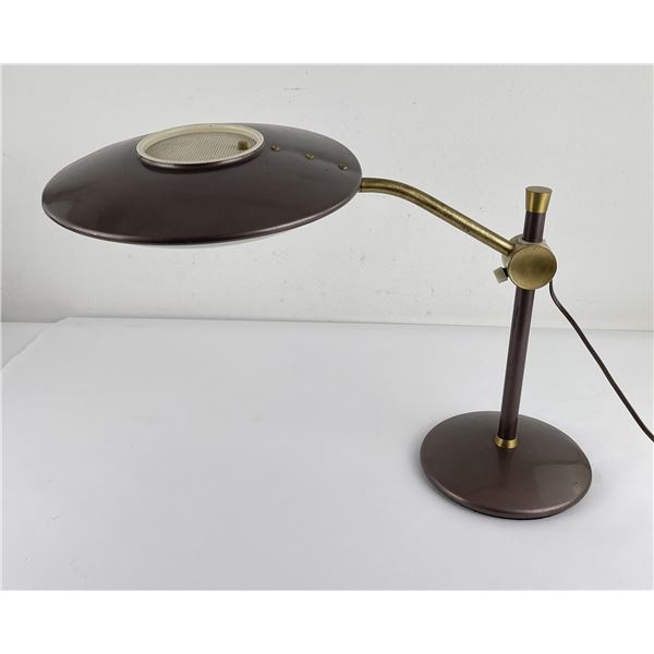 Mid Century Dazor Flying Saucer Desk Lamp 2008