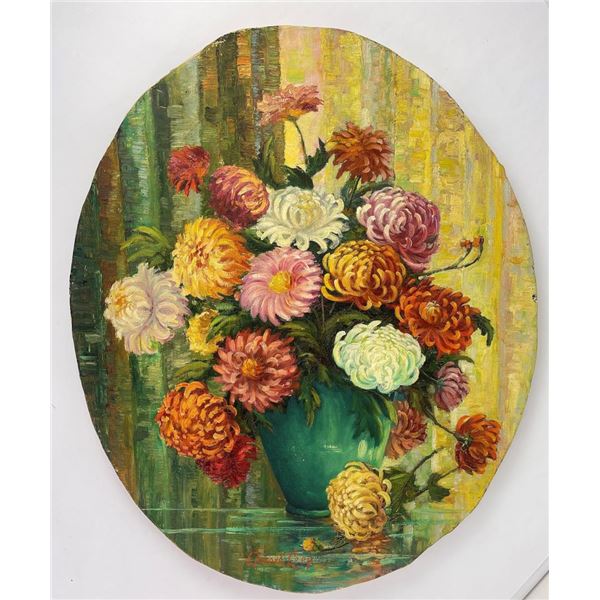 Harry L. Lopp Montana Oil on Canvas