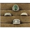Image 1 : Group of Sterling Silver Rings