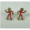 Image 1 : 1950s Reddy Kilowatt Earrings