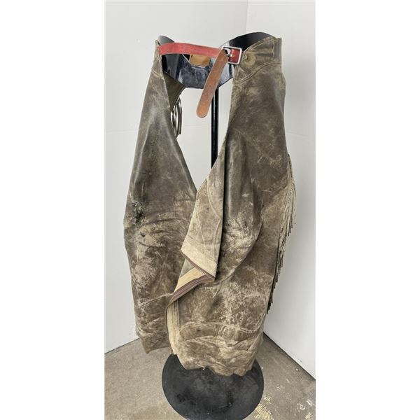 Vintage Montana Cowboy Leather Chaps