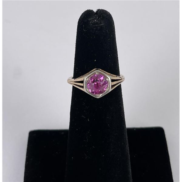 10k Yellow Gold Art Deco Ring