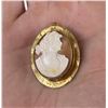 Image 1 : Victorian 10k Yellow Gold Shell Cameo