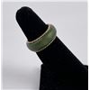 Image 1 : 14k Yellow Gold and Jade Ring