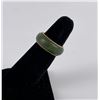 Image 3 : 14k Yellow Gold and Jade Ring