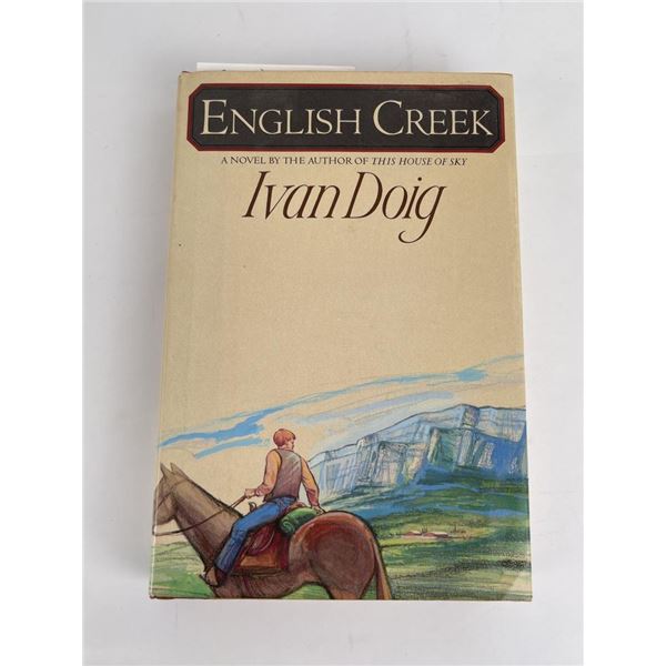 English Creek Ivan Doig Signed 1st Edition