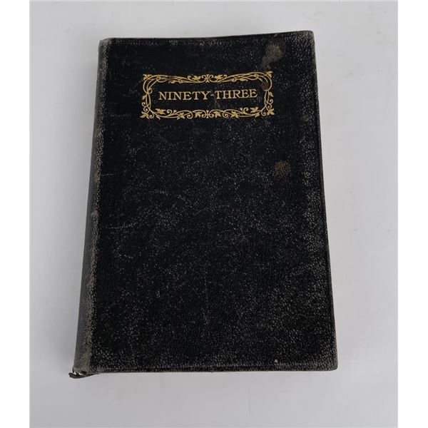 Ninety Three Victor Hugo Volume 1