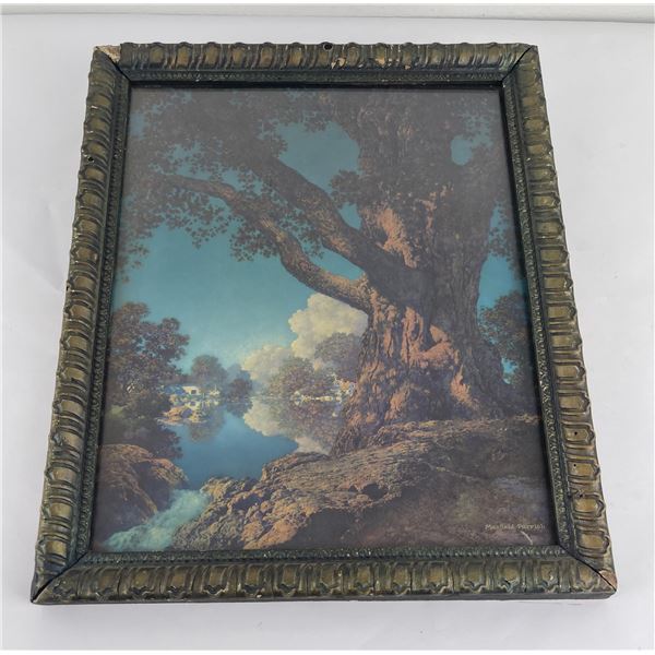 Antique Maxfield Parrish Summer Skies Print