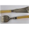 Image 9 : Antique Victorian Cased Fish Serving Set