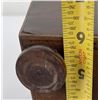 Image 14 : Antique Mahogany Casket Tea Caddy Box