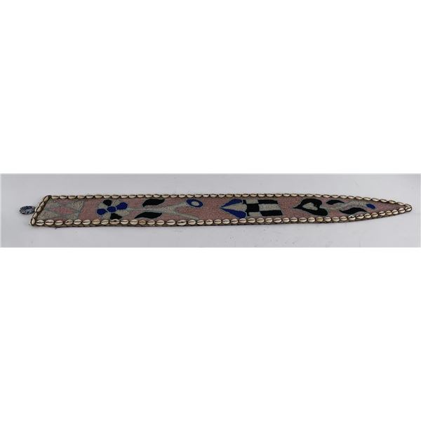 African Yoruba Beaded Diviners Sash
