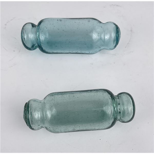 Antique Glass Rolling Pin Fishing Floats
