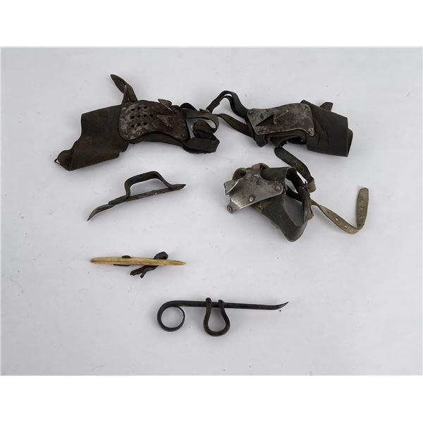 Antique Corn Husking Farm Tools