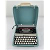 Image 1 : Smith Corona Blue Portable Typewriter