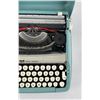 Image 4 : Smith Corona Blue Portable Typewriter