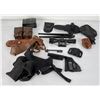 Image 1 : Group of Holsters and Gun Parts