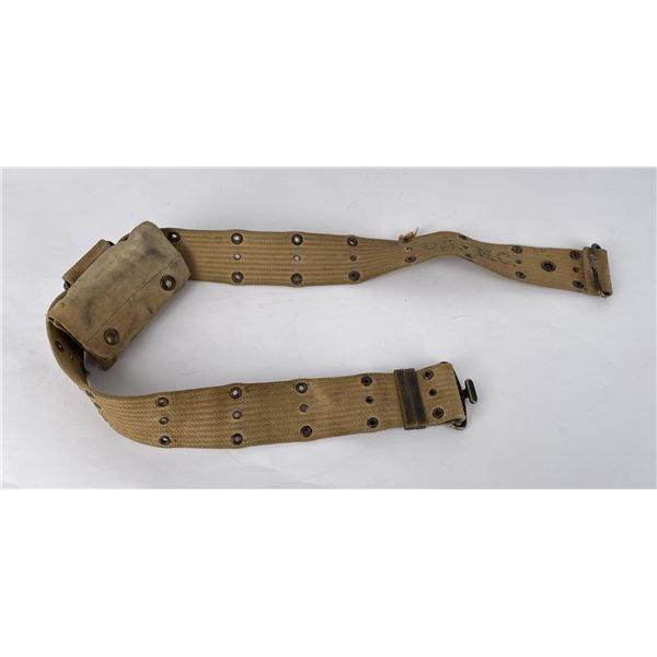 WW2 USMC Marine Corps Web Belt