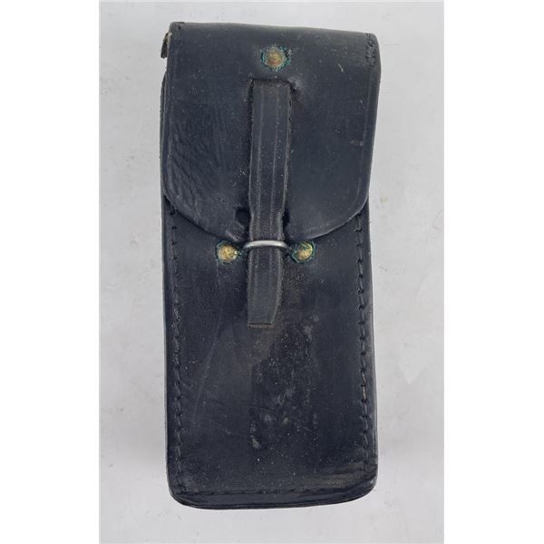 Leather Military Rifle Magazine Pouch