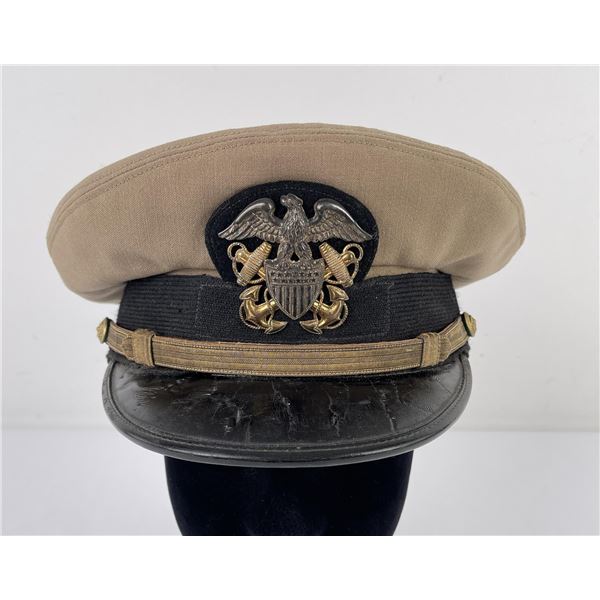 WW2 US Navy Officer Hat