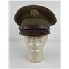Image 1 : WW2 US Army Officers Hat Wool