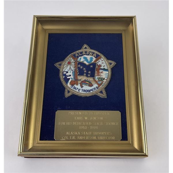 Alaska State Troopers Police Presentation Patch