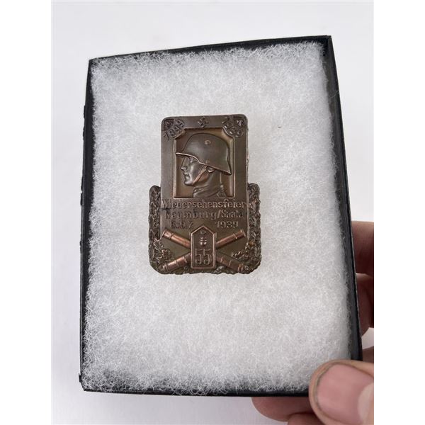 WW2 1939 German Army 55th Artillery Badge
