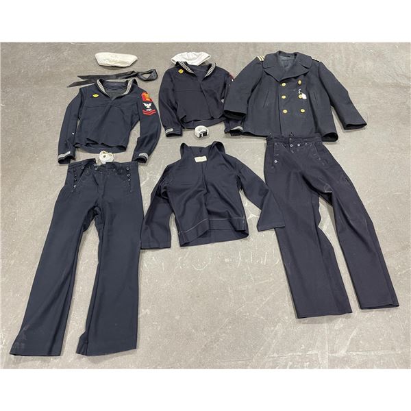 Lot of US Navy Uniforms