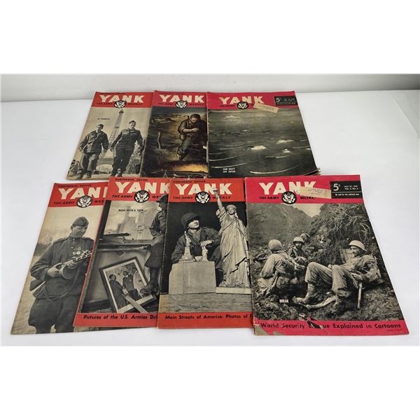 WW2 Yank Magazine Lot