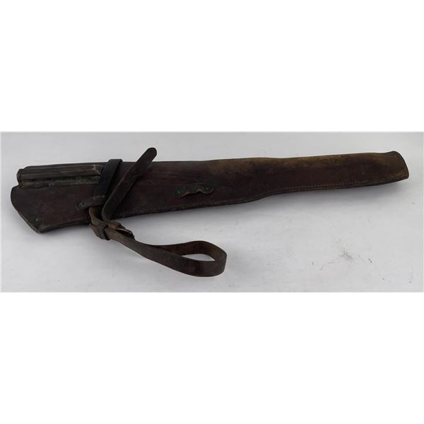 WW2 M1 Garand Leather Rifle Scabbard