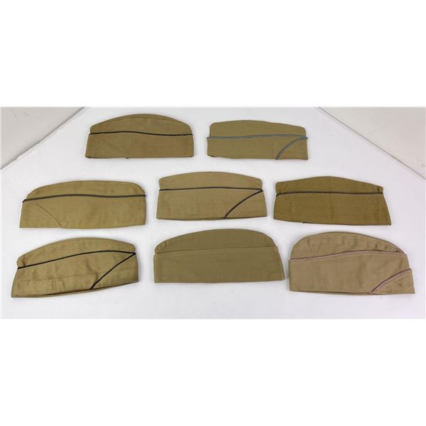 Group of WW2 Overseas Garrison Hats
