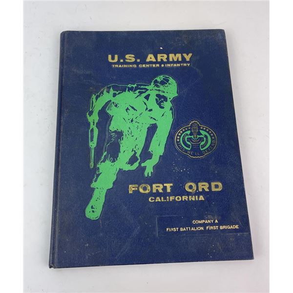 US Army Training Center Unit History Book