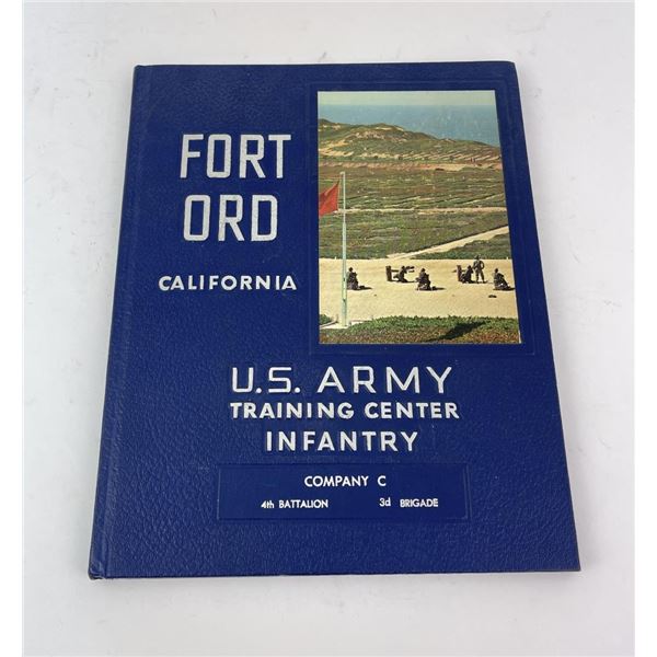 US Army Training Center Unit History Book