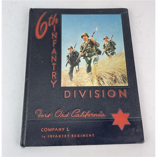 6th Infantry Unit History Book
